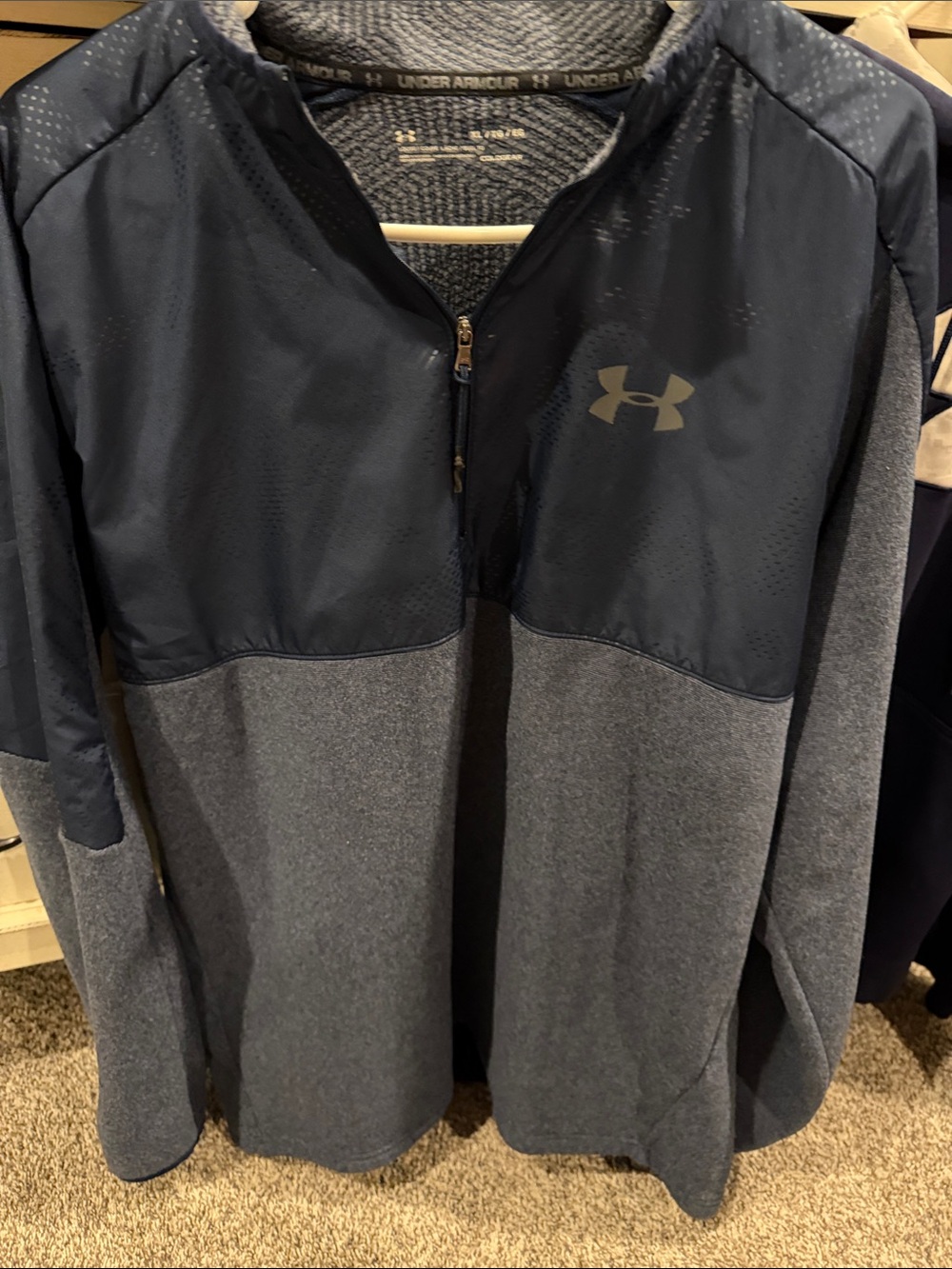 Under Armour Men’s Bright Performance Quarter-Zip Jackets/Sweatshirt - Picture 6 of 9